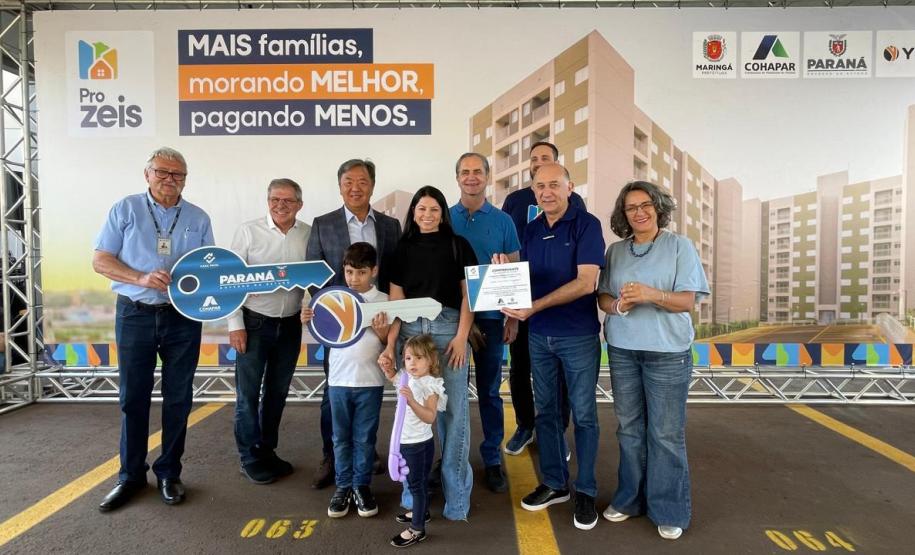 Com aporte estadual de R$ 3,58 milhões, Solar das Araucárias beneficia 320 famílias em Maringá
