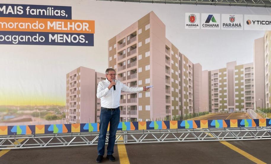 Com aporte estadual de R$ 3,58 milhões, Solar das Araucárias beneficia 320 famílias em Maringá