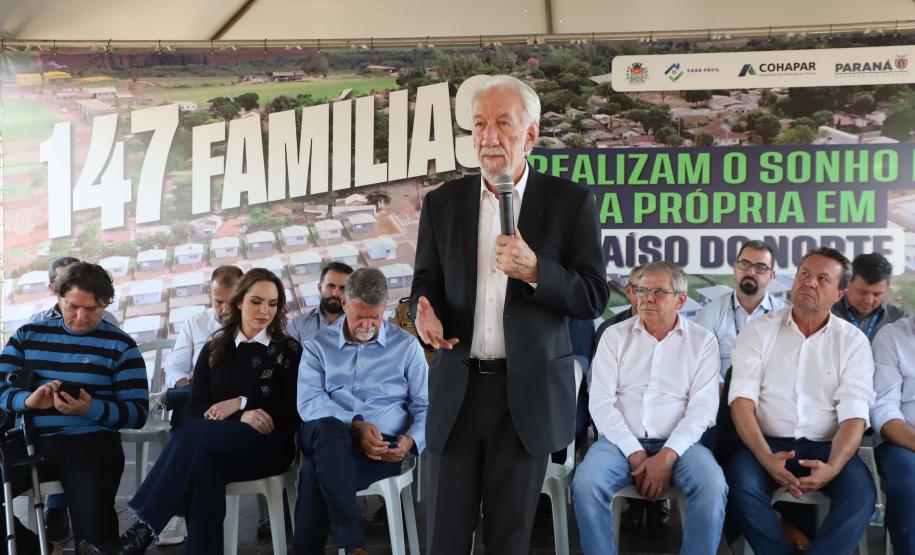 Com o Casa Fácil Paraná, 143 famílias de Paraíso do Norte conquistam moradia própria