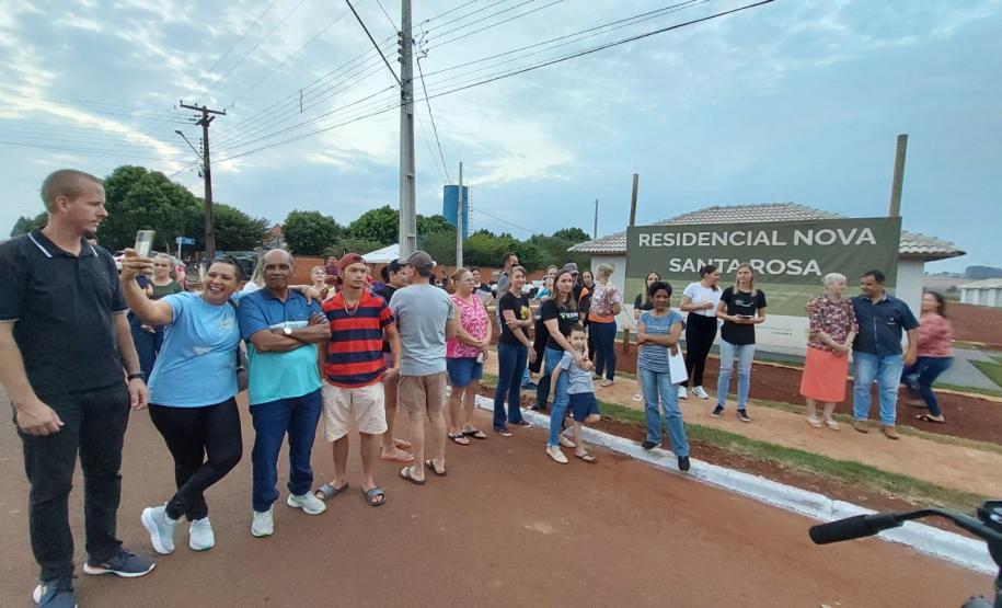 Cohapar entrega 30 moradias para famílias de Nova Santa Rosa