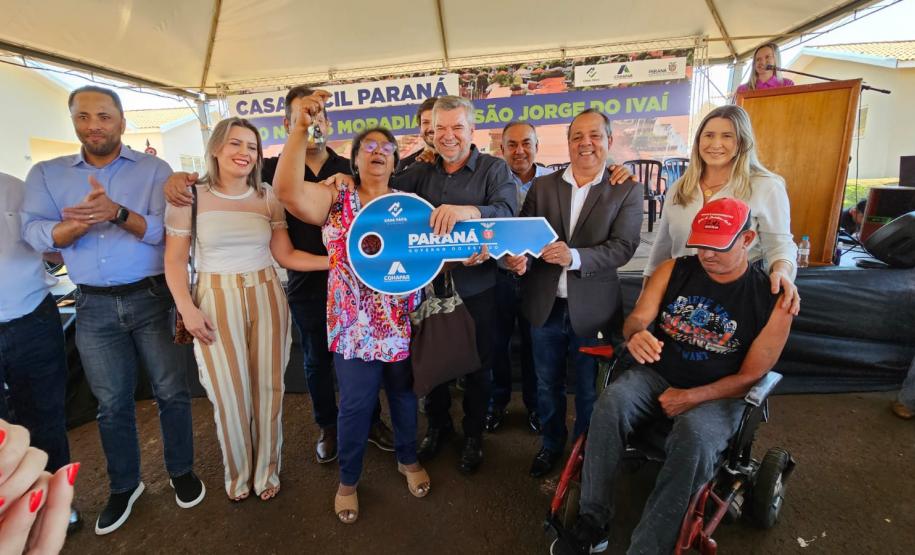 80 famílias de São Jorge do Ivaí conquistam a casa própria pelo Casa Fácil - Modalidade Financiamento