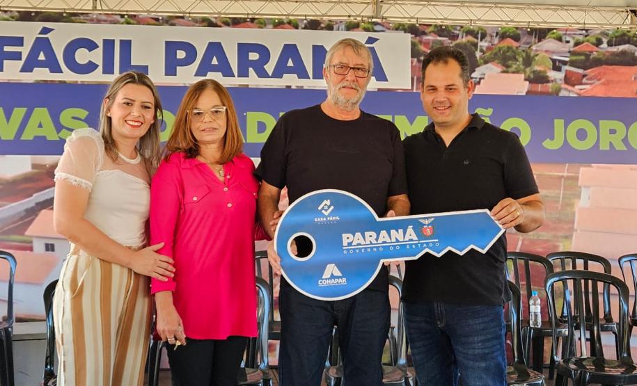 80 famílias de São Jorge do Ivaí conquistam a casa própria pelo Casa Fácil - Modalidade Financiamento