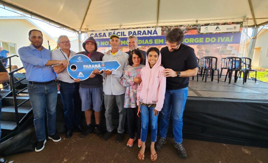 80 famílias de São Jorge do Ivaí conquistam a casa própria pelo Casa Fácil - Modalidade Financiamento