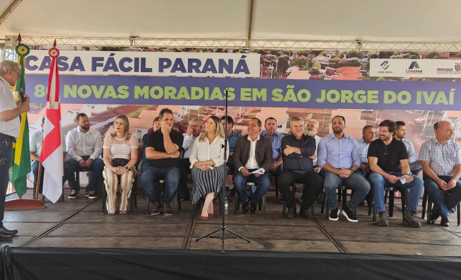 80 famílias de São Jorge do Ivaí conquistam a casa própria pelo Casa Fácil - Modalidade Financiamento