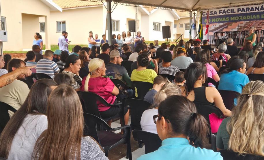 80 famílias de São Jorge do Ivaí conquistam a casa própria pelo Casa Fácil - Modalidade Financiamento