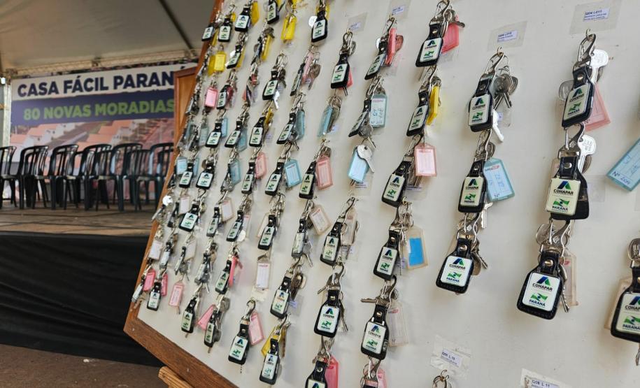 80 famílias de São Jorge do Ivaí conquistam a casa própria pelo Casa Fácil - Modalidade Financiamento