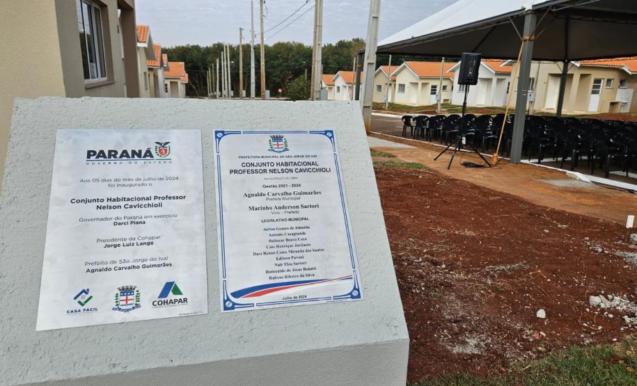 80 famílias de São Jorge do Ivaí conquistam a casa própria pelo Casa Fácil - Modalidade Financiamento