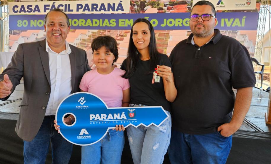 80 famílias de São Jorge do Ivaí conquistam a casa própria pelo Casa Fácil - Modalidade Financiamento