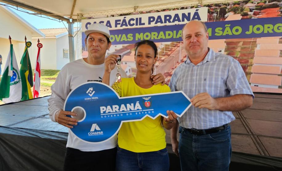 80 famílias de São Jorge do Ivaí conquistam a casa própria pelo Casa Fácil - Modalidade Financiamento