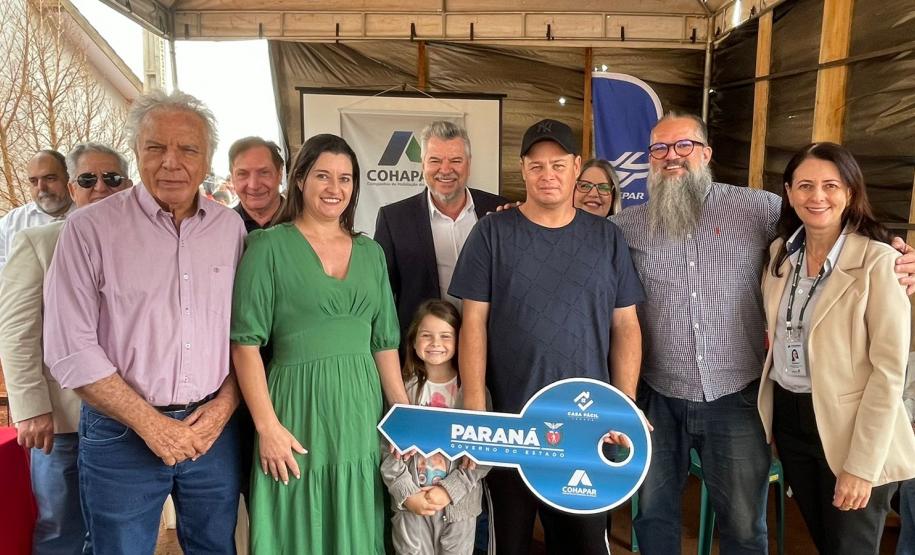 65 famílias de Califórnia recebem moradias financiadas pela Cohapar