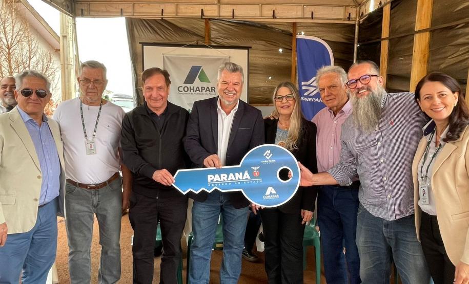 65 famílias de Califórnia recebem moradias financiadas pela Cohapar