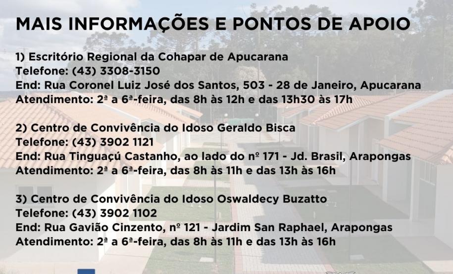 Inscrições para o condomínio do idoso de Arapongas vão até 10 de novembro