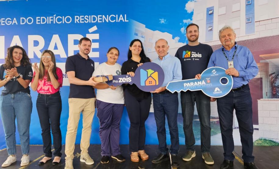 Com aporte estadual de R$ 2,33 milhões, 200 famílias de Maringá conquistam imóveis próprios