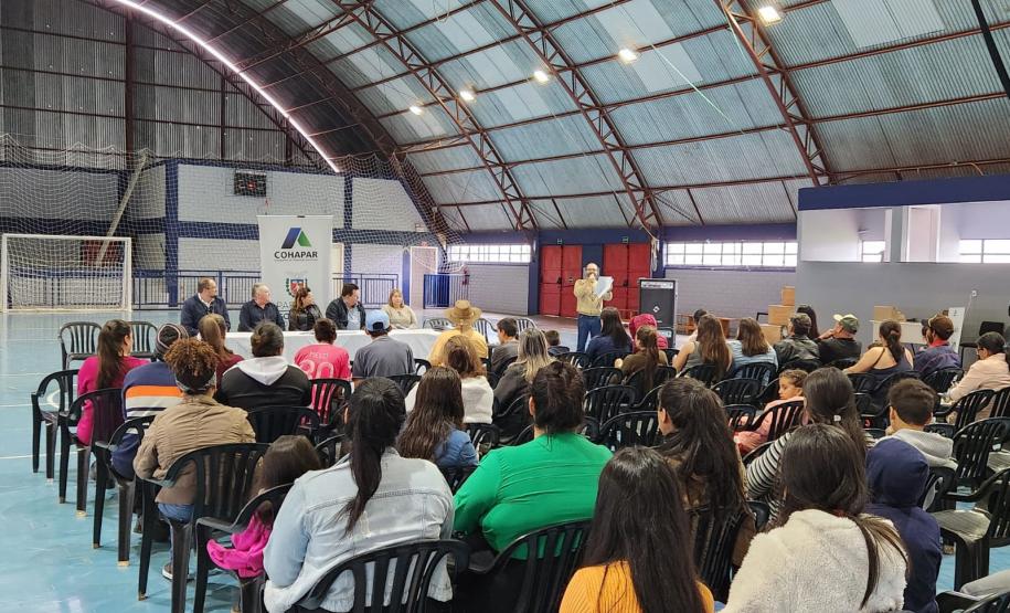 Em Coronel Domingos Soares, 29 famílias recebem moradias financiadas pela Cohapar