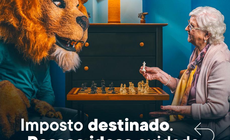 Governo do Estado lança campanha para destinar parte do imposto de renda aos cuidados de pessoas idosas