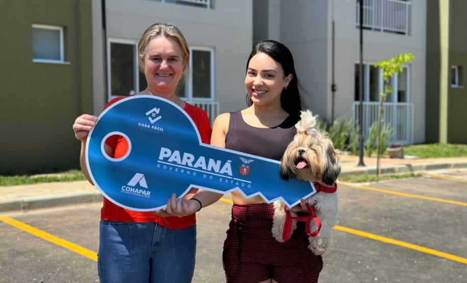 Com aporte de R$ 2,5 milhões pelo Casa Fácil, residencial com 208 apartamentos é entregue em Araucária