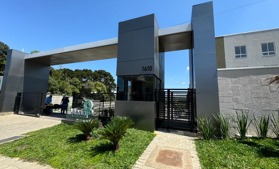 Com aporte de R$ 2,5 milhões pelo Casa Fácil, residencial com 208 apartamentos é entregue em Araucária