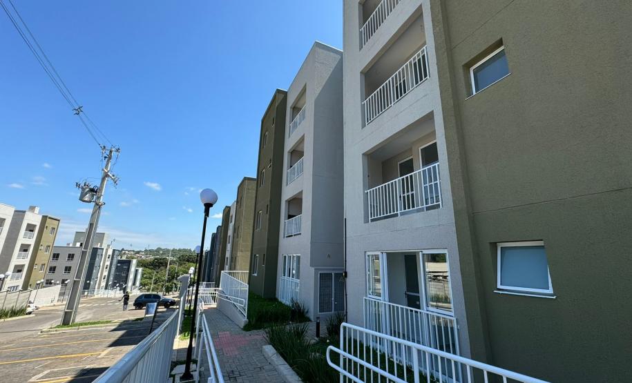 Com aporte de R$ 2,5 milhões pelo Casa Fácil, residencial com 208 apartamentos é entregue em Araucária