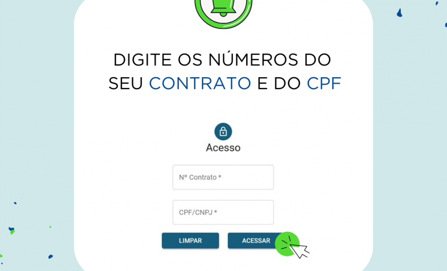 Site da Cohapar oferece opção para emitir o boleto mensal de forma imediata