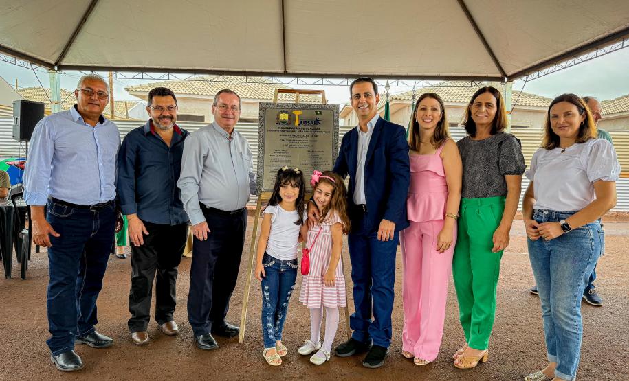 Em Jussara e Santa Cruz do Monte Castelo, 89 famílias comemoraram as festas de fim de ano em suas moradias próprias