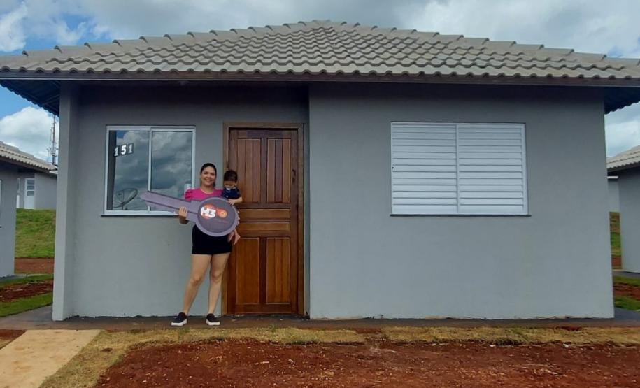 Em Jussara e Santa Cruz do Monte Castelo, 89 famílias comemoraram as festas de fim de ano em suas moradias próprias