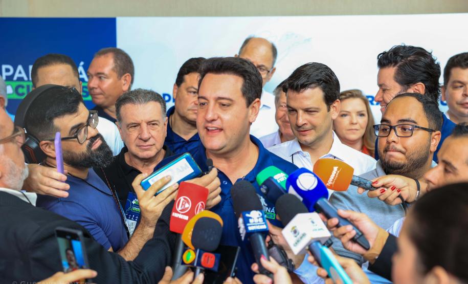 Governador destaca parceria com municípios na abertura do Paraná Mais Cidades
