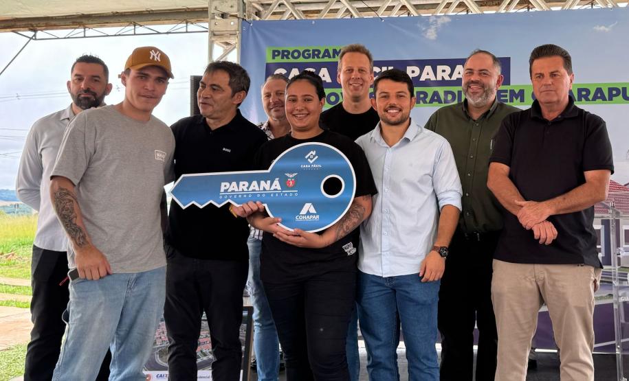 Recursos do Estado garantem mais 61 moradias em Guarapuava