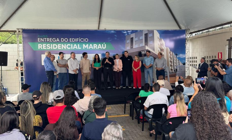 Com mais de R$ 2 milhões do Casa Fácil, residencial com 200 apartamentos é entregue em Maringá