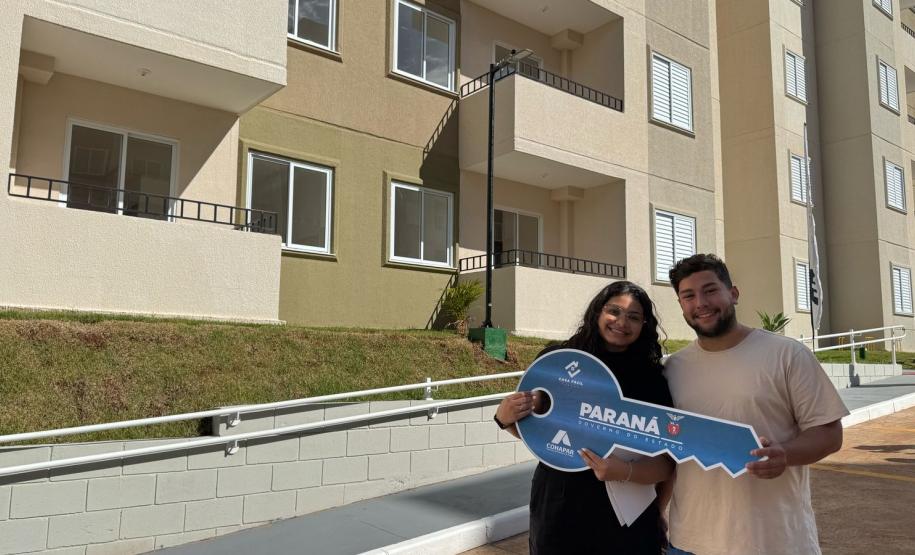 Com mais de R$ 2 milhões do Casa Fácil, residencial com 200 apartamentos é entregue em Maringá