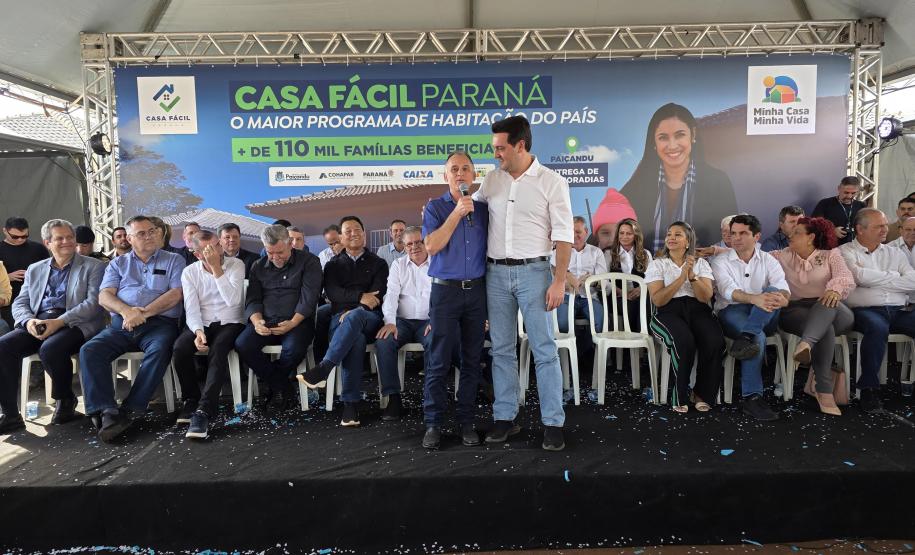 Casa Fácil: governador entrega residencial com 84 moradias em Paiçandu