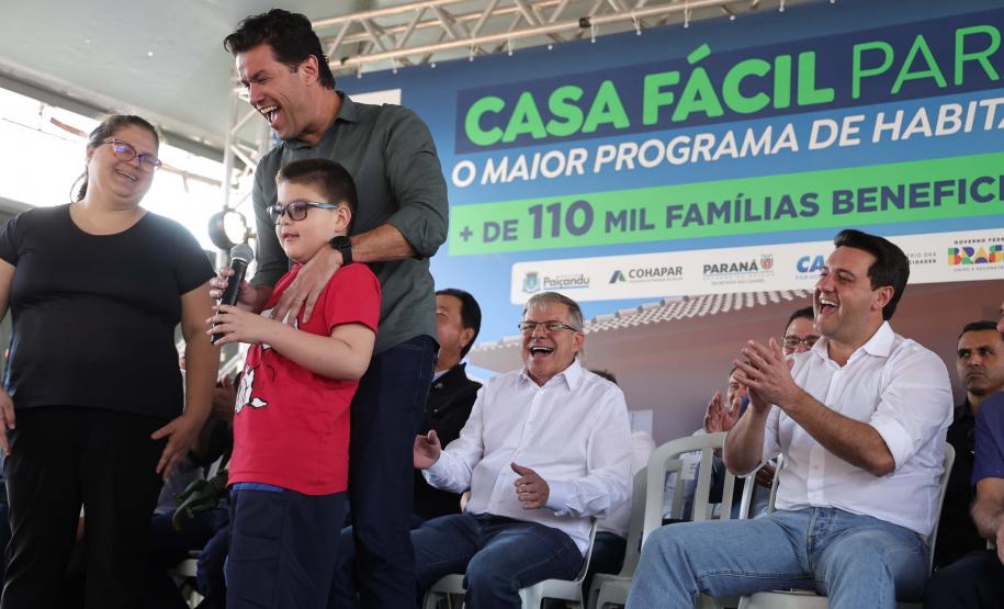 Casa Fácil: governador entrega residencial com 84 moradias em Paiçandu