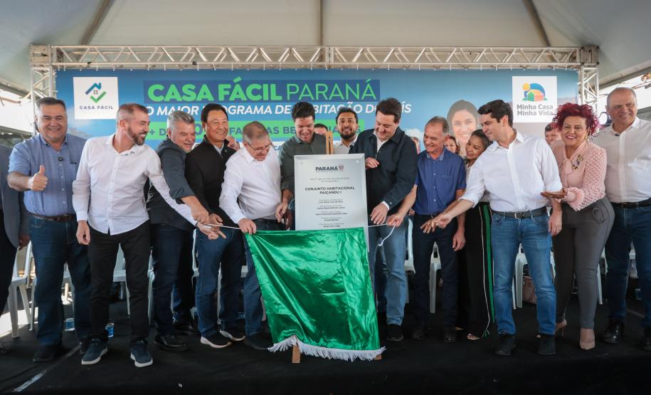 Casa Fácil: governador entrega residencial com 84 moradias em Paiçandu
