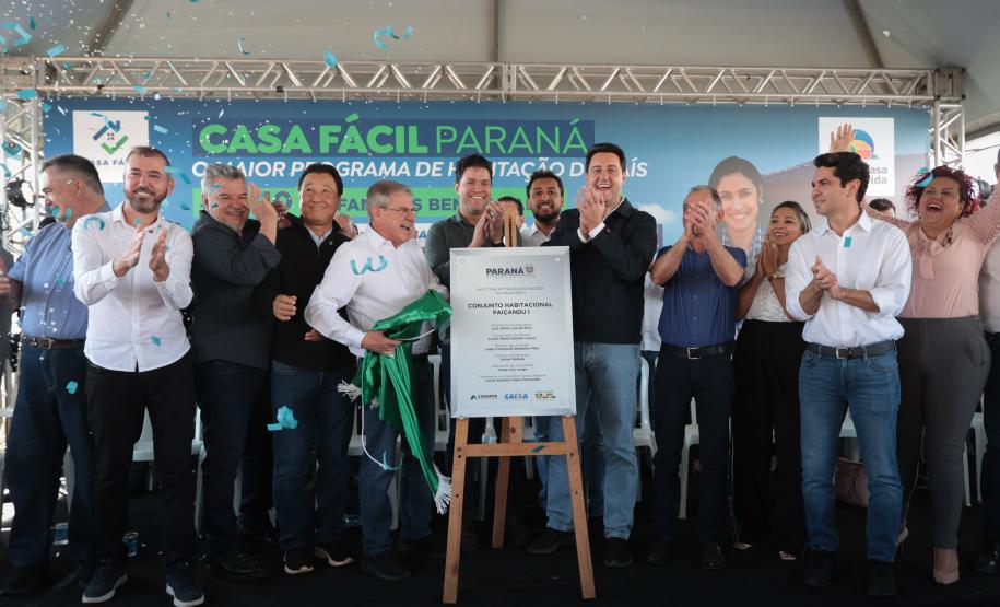 Casa Fácil: governador entrega residencial com 84 moradias em Paiçandu