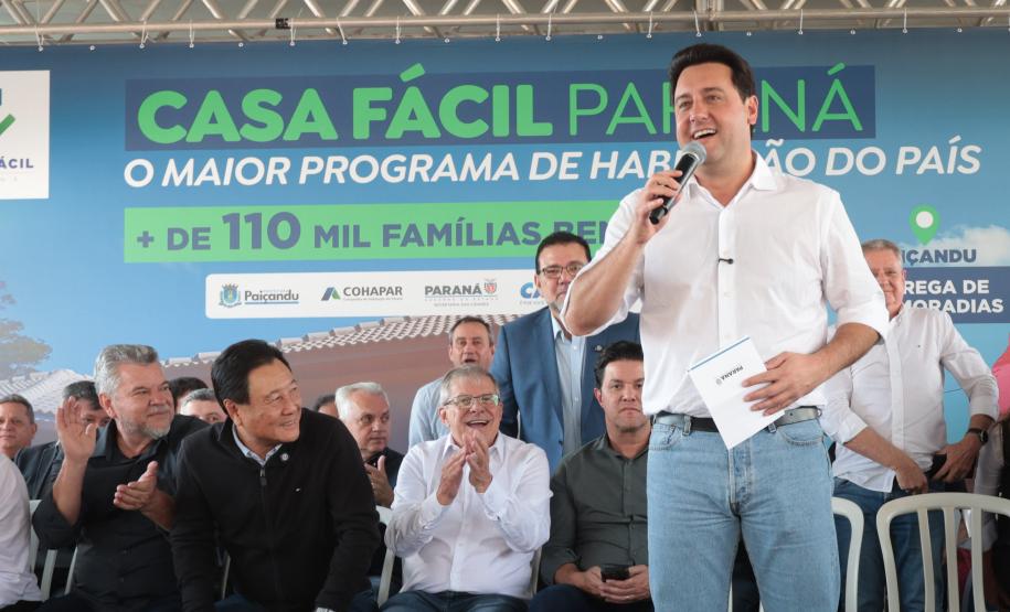 Casa Fácil: governador entrega residencial com 84 moradias em Paiçandu