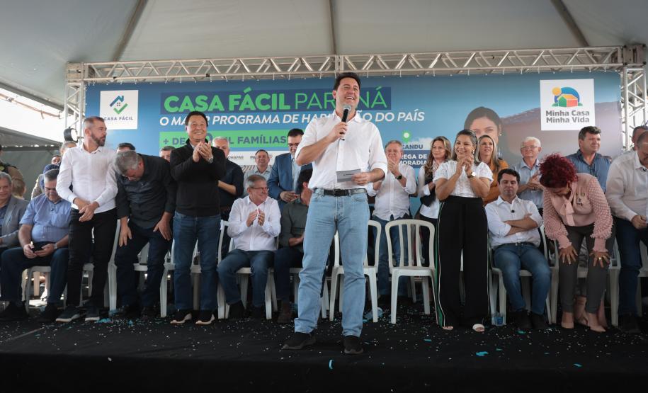 Casa Fácil: governador entrega residencial com 84 moradias em Paiçandu