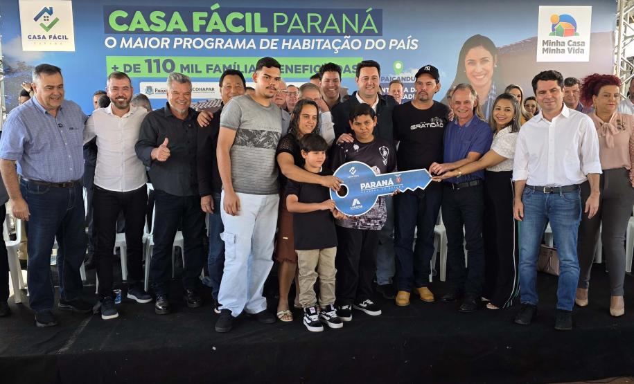 Casa Fácil: governador entrega residencial com 84 moradias em Paiçandu