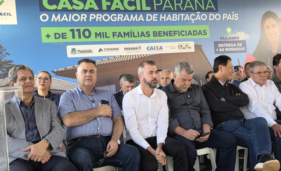 Casa Fácil: governador entrega residencial com 84 moradias em Paiçandu