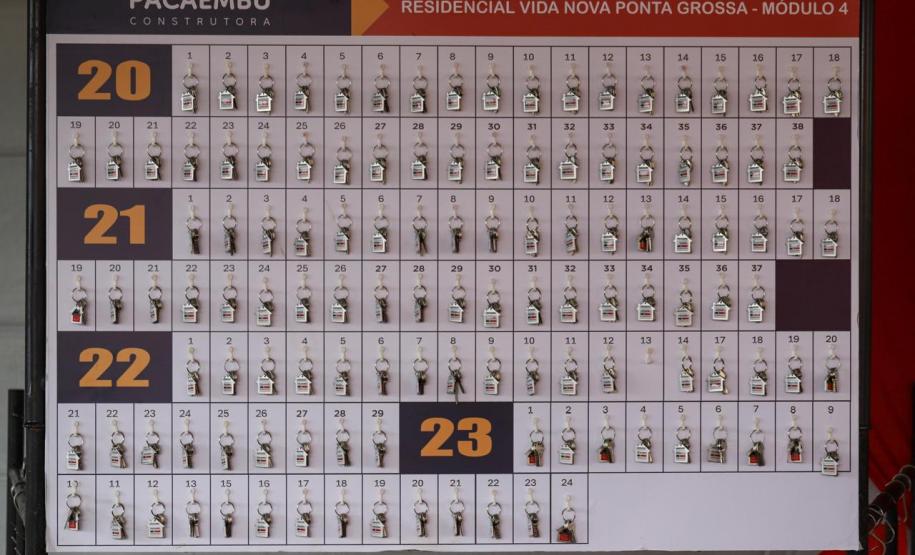 Erguido com apoio do Estado, bairro planejado de Ponta Grossa recebe 293 moradores