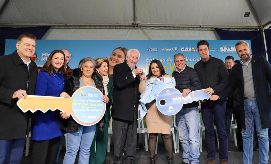 Erguido com apoio do Estado, bairro planejado de Ponta Grossa recebe 293 moradores