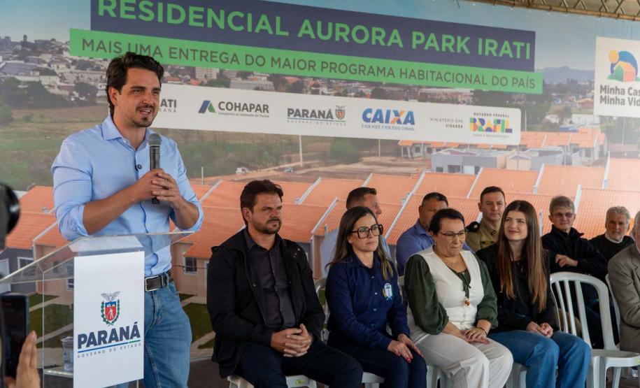Estado investe quase R$ 1 milhão para ajudar 46 famílias de Irati a comprarem a casa própria
