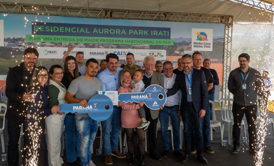 Estado investe quase R$ 1 milhão para ajudar 46 famílias de Irati a comprarem a casa própria