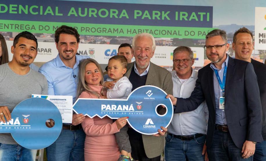 Estado investe quase R$ 1 milhão para ajudar 46 famílias de Irati a comprarem a casa própria