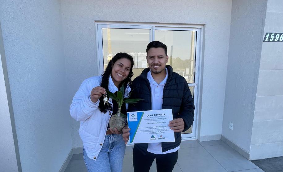 Cohapar entrega mais um módulo do Residencial Novo Bronzel com 47 imóveis subsidiados pelo Estado