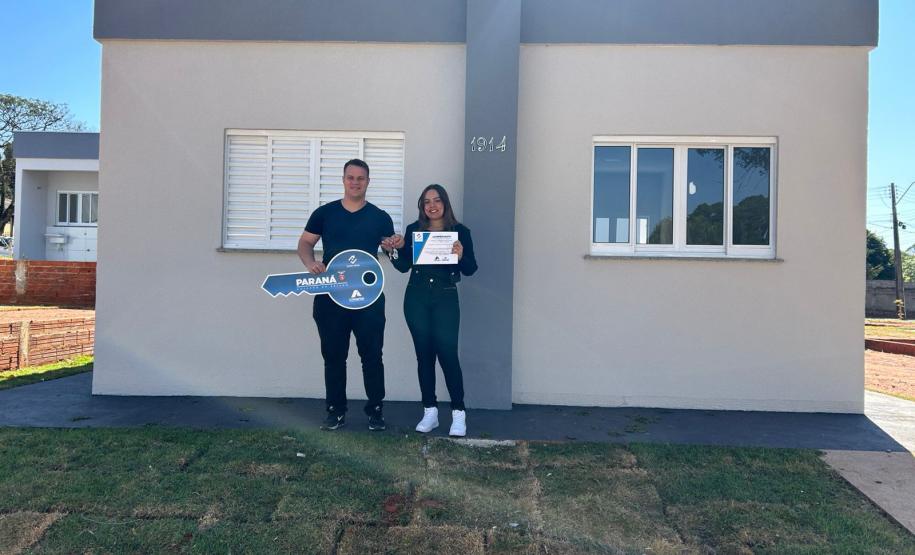 Em Nova Londrina, 14 famílias realizam o sonho da moradia própria com o programa Casa Fácil