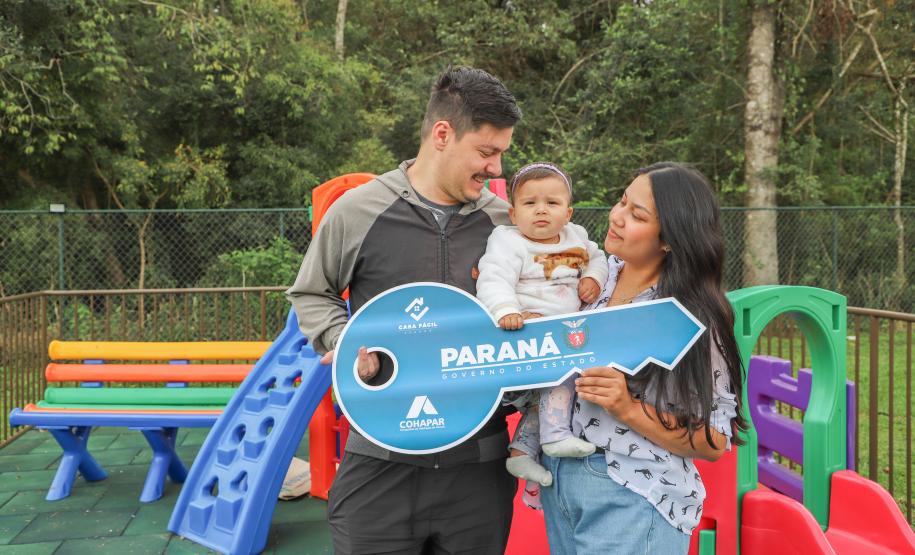 Entrega do primeiro módulo do Residencial Camembert beneficia 128 famílias de Araucária