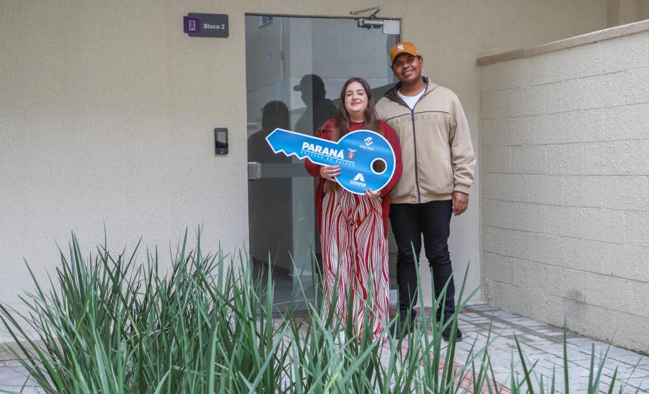 Entrega do primeiro módulo do Residencial Camembert beneficia 128 famílias de Araucária
