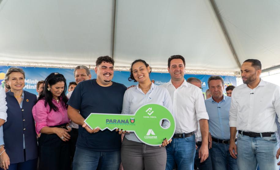 Com nova entrega, Casa Fácil Paraná já beneficiou 6,1 mil famílias de Maringá