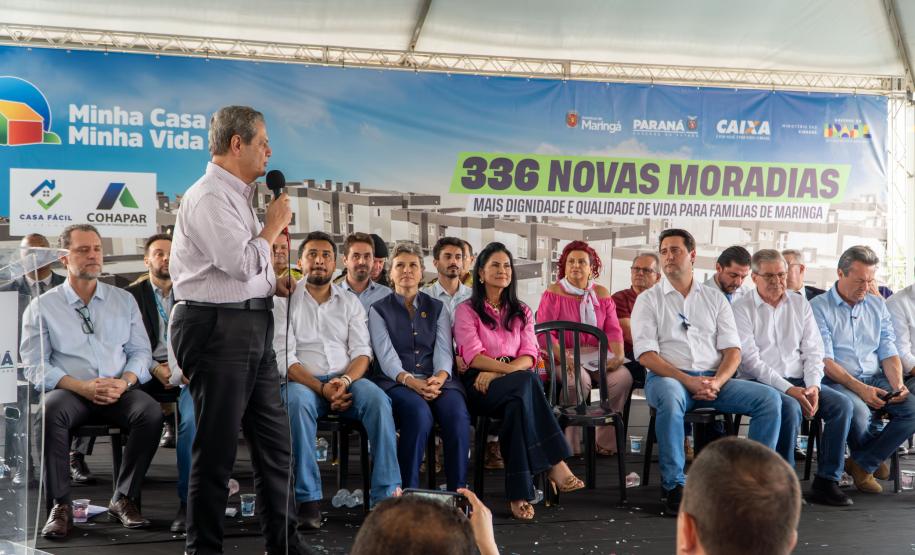 Com nova entrega, Casa Fácil Paraná já beneficiou 6,1 mil famílias de Maringá