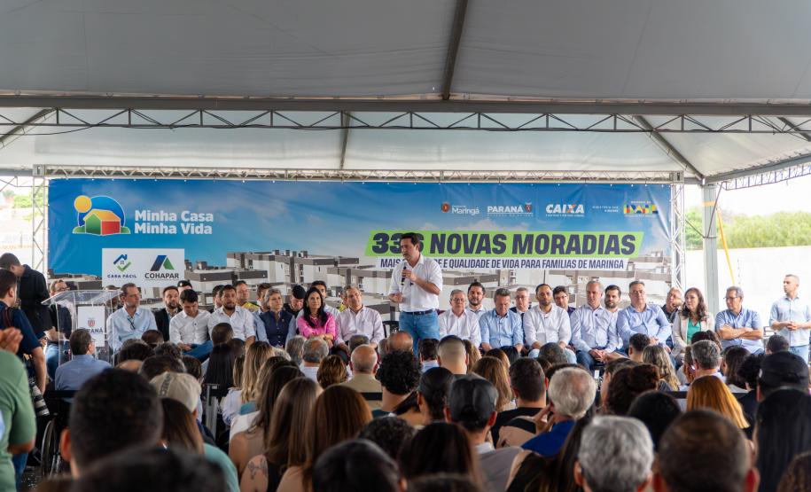 Com nova entrega, Casa Fácil Paraná já beneficiou 6,1 mil famílias de Maringá