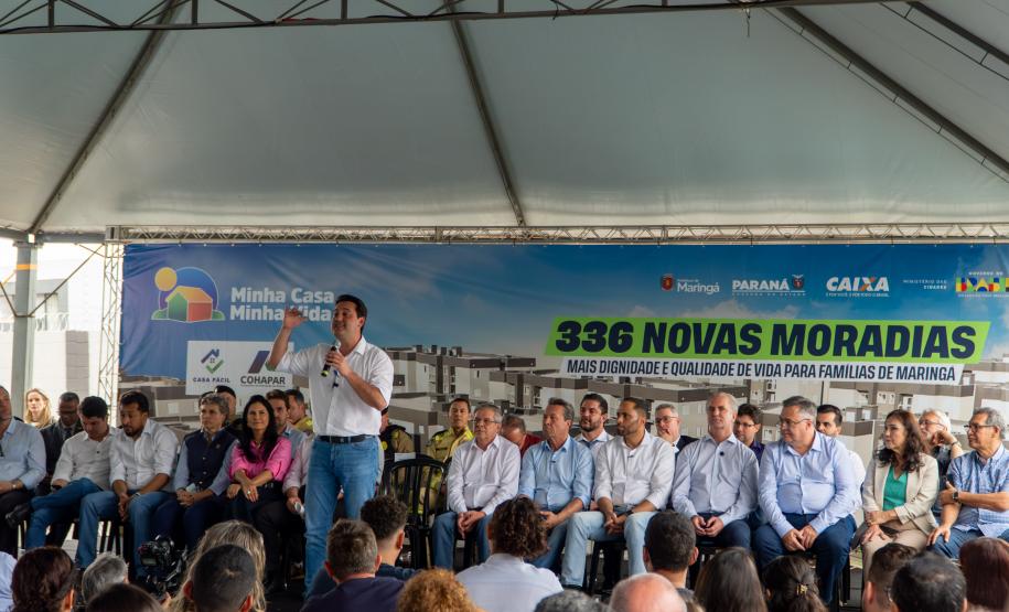 Com nova entrega, Casa Fácil Paraná já beneficiou 6,1 mil famílias de Maringá